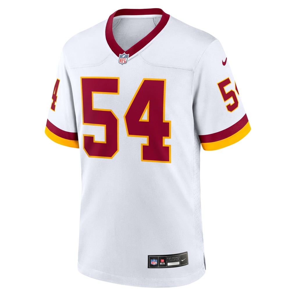 Men's Washington Commanders Bobby Wagner Nike White Game Super Bowl Era Jersey - Image 3