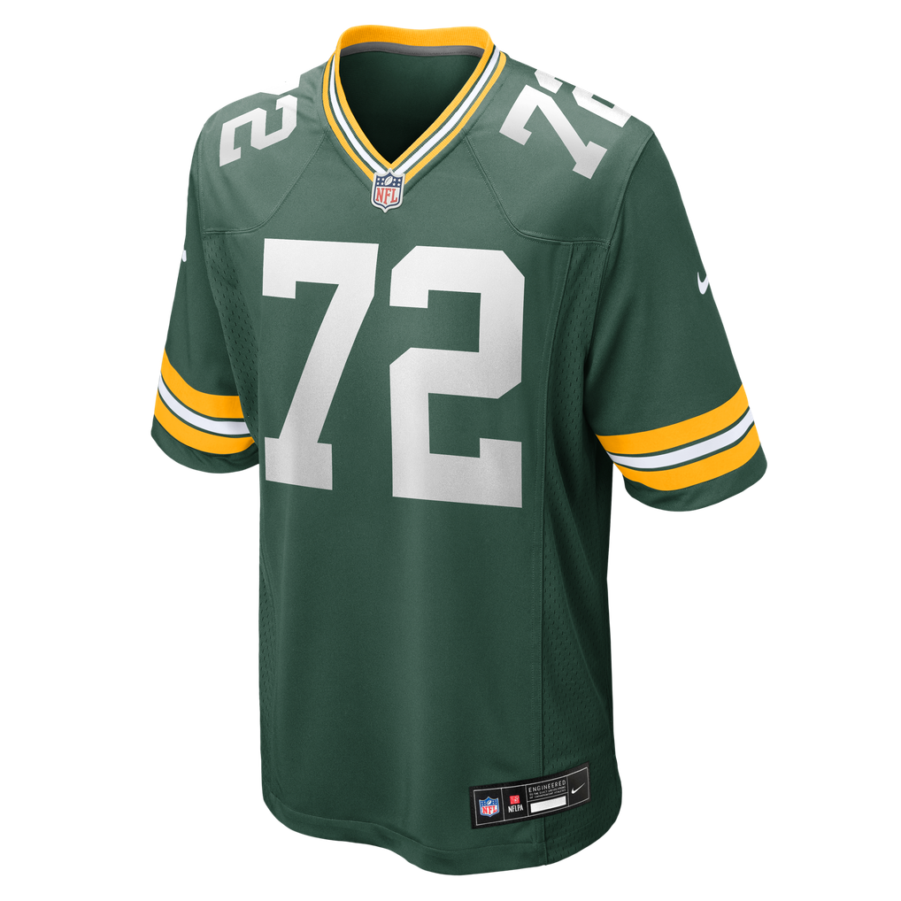 Men's Green Bay Packers Brant Banks Nike  Green Team Game Jersey - Image 3