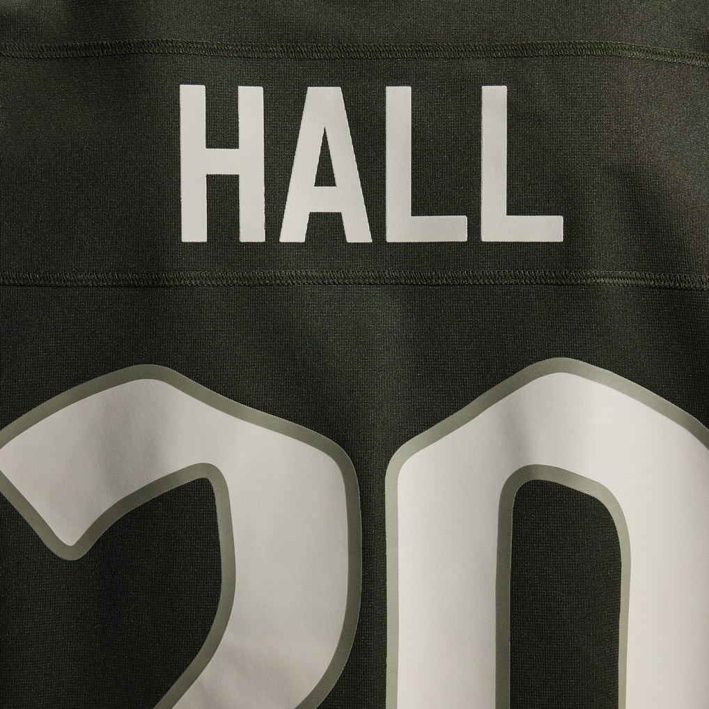 Men's New York Jets Breece Hall Nike Green Rivalries Collection Game Jersey - Image 13