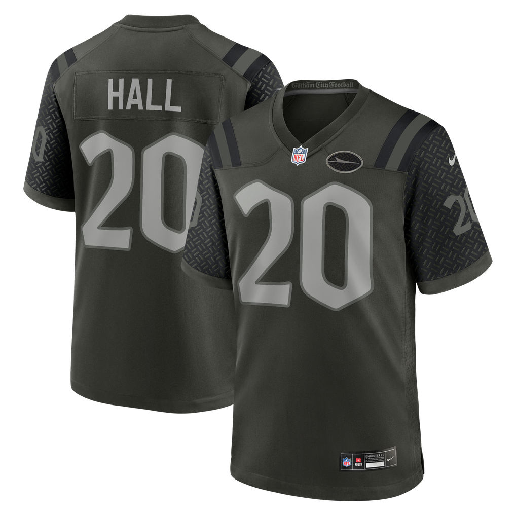 Men's New York Jets Breece Hall Nike Green Rivalries Collection Game Jersey - Image 2