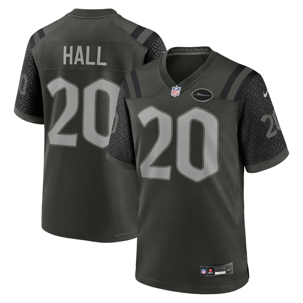 Men's New York Jets Breece Hall Nike Green Rivalries Collection Game Jersey - Image 1