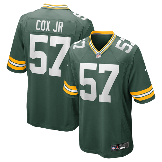 Men's Green Bay Packers Brenton Cox Jr. Nike  Green  Game Jersey - Image 1