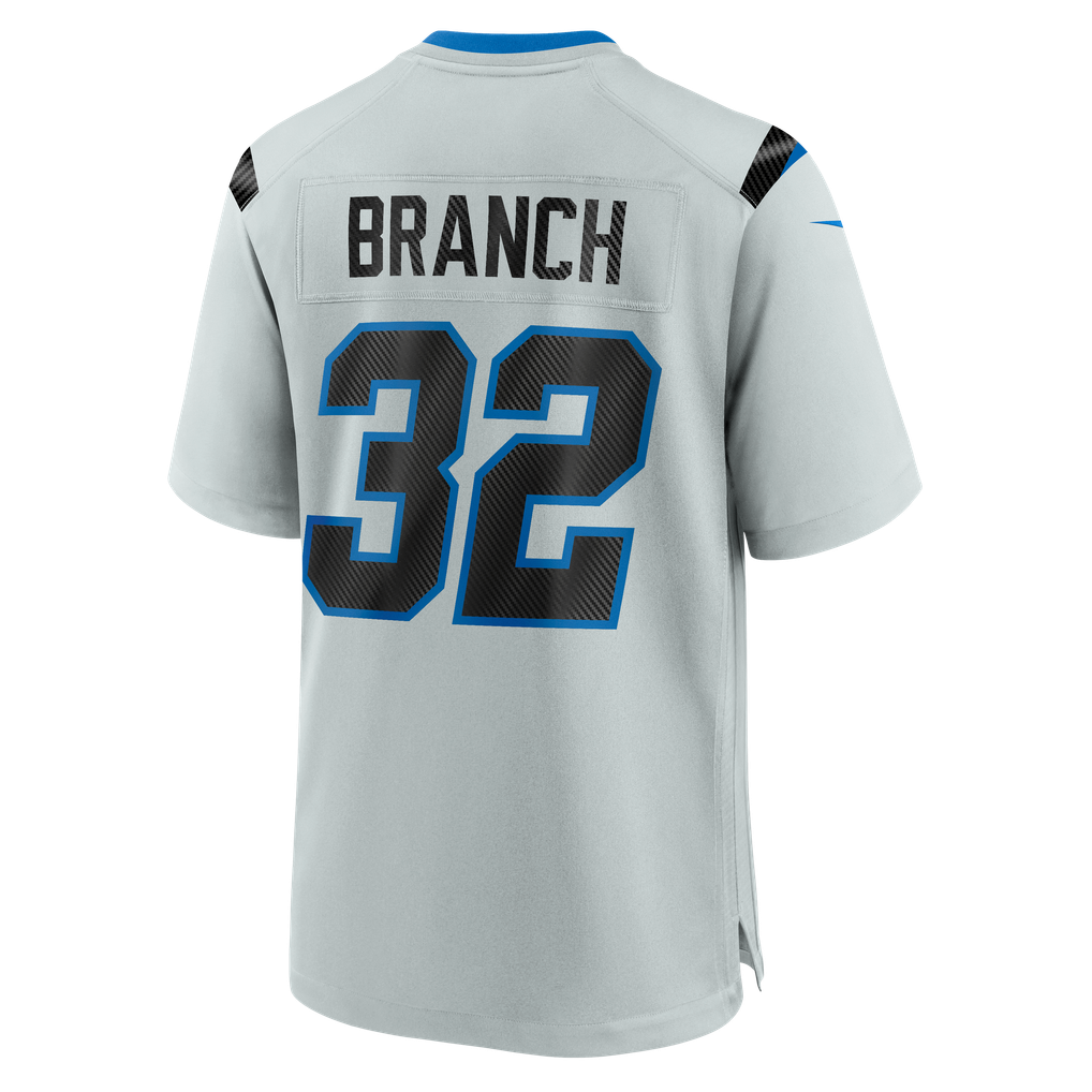 Men's Detroit Lions Brian Branch Nike Silver 2026 Rivalries Collection Game Jersey - Image 4