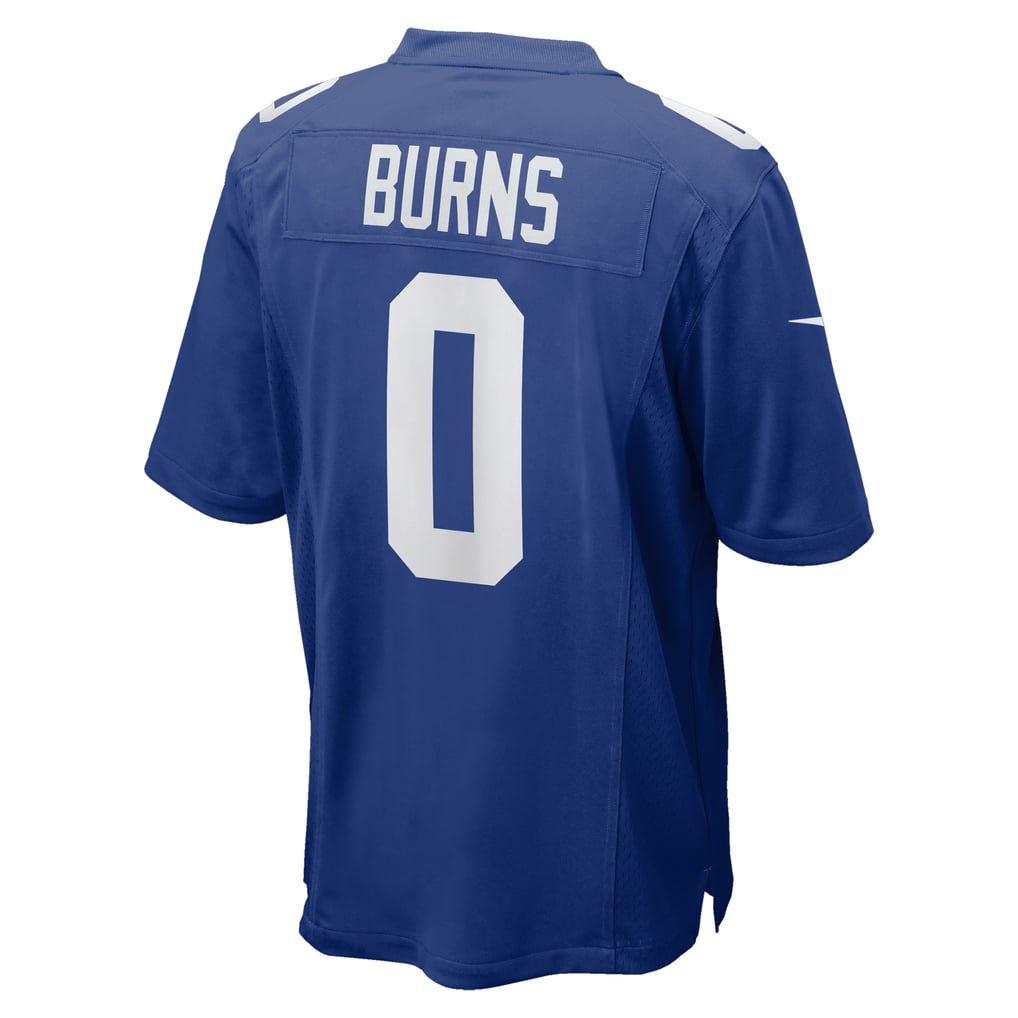 Men's New York Giants Brian Burns Nike Royal Game Player Jersey - Image 4