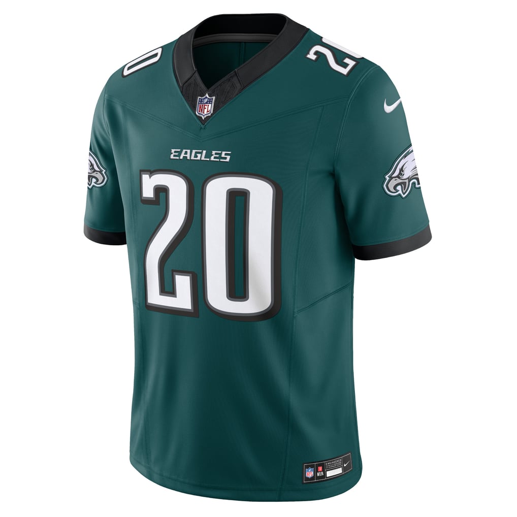 Men's Philadelphia Eagles Brian Dawkins Nike Midnight Green Vapor F.U.S.E. Limited Jersey - Image 3