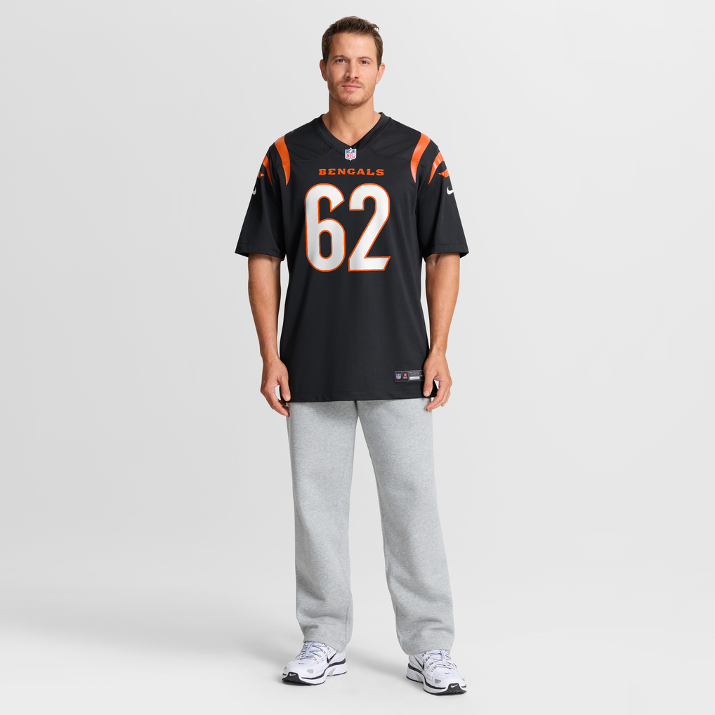 Men's Cincinnati Bengals Brian Parker II Nike Black Team Game Jersey - Image 3