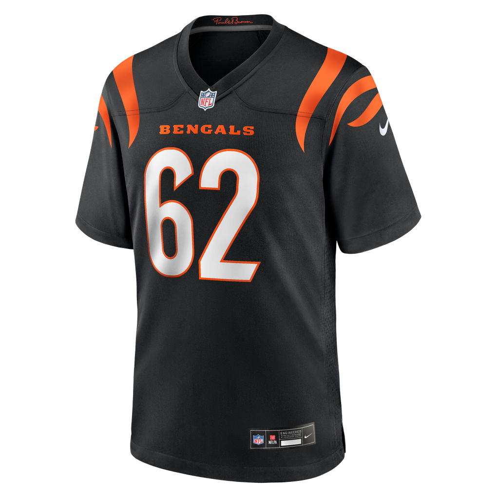 Men's Cincinnati Bengals Brian Parker II Nike Black Team Game Jersey - Image 5