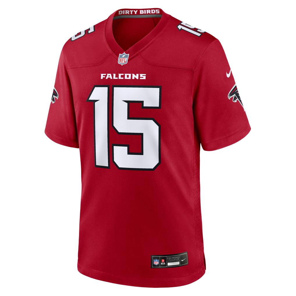 Men's Atlanta Falcons Brian Robinson Jr. Nike Red Team Game Jersey
