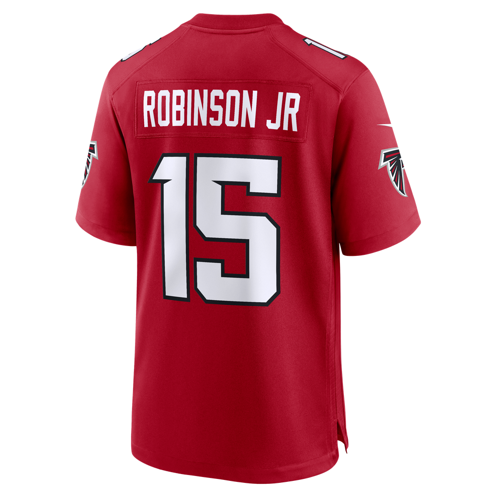 Men's Atlanta Falcons Brian Robinson Jr. Nike Red Team Game Jersey