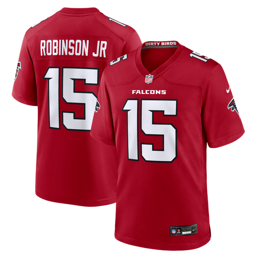 Men's Atlanta Falcons Brian Robinson Jr. Nike Red Team Game Jersey