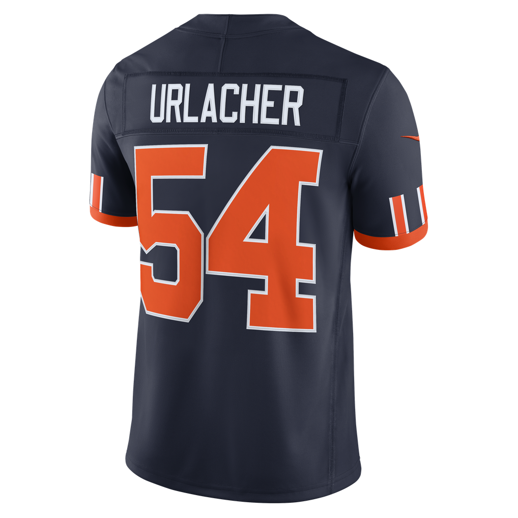 Men's Chicago Bears Brian Urlacher Nike Navy 2026 Rivalries Collection Game Jersey - Image 6