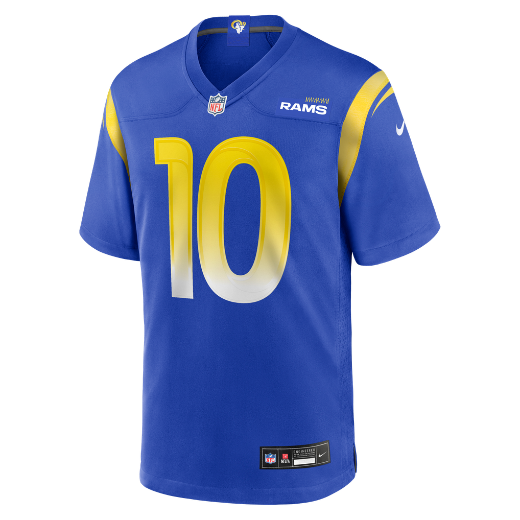 Men's Los Angeles Rams Britain Covey Nike  Royal Team Game Jersey - Image 3