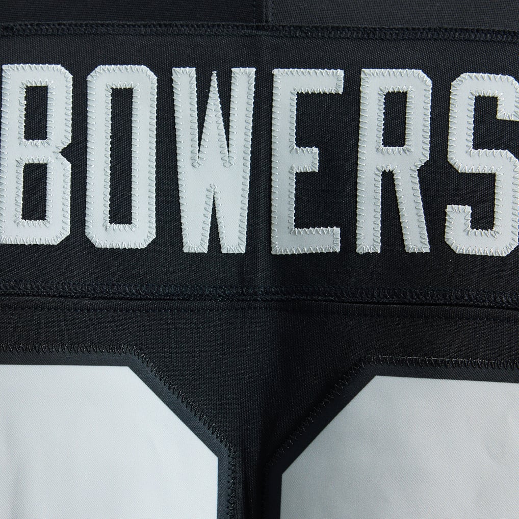Men's Las Vegas Raiders Brock Bowers Nike Black Team Vapor F.U.S.E. Stitched Limited Jersey - Image 12