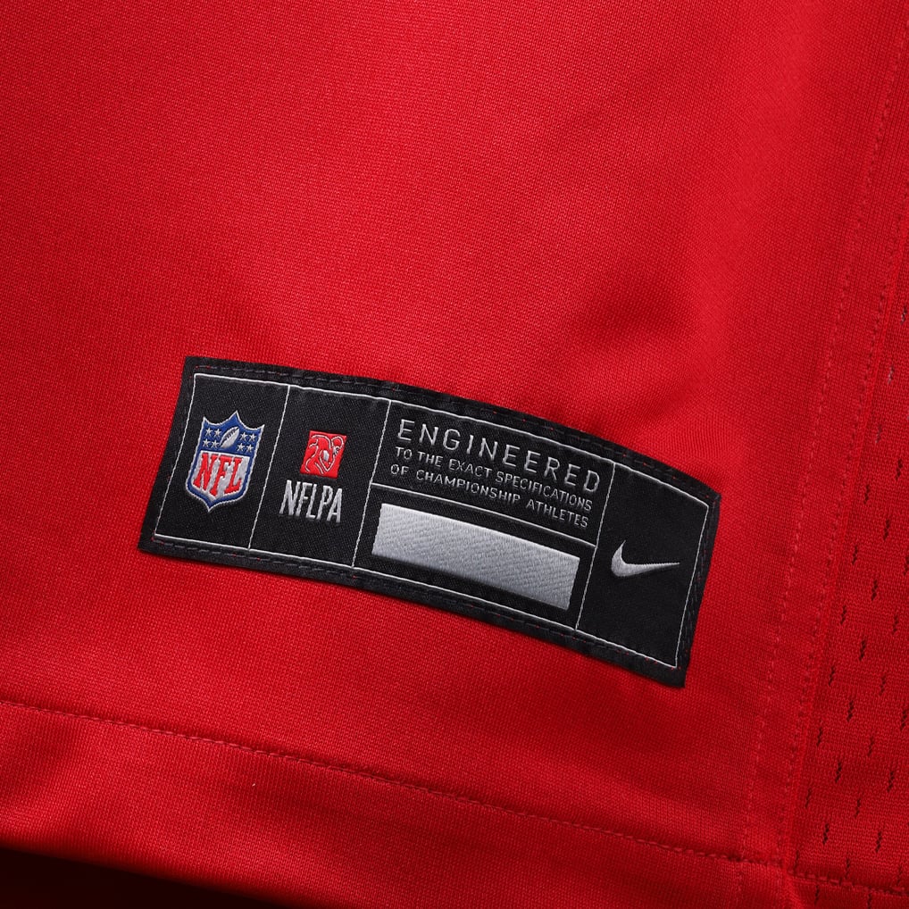 Men San Francisco 49ers Brock Purdy Nike Scarlet Alternate Game Player Jersey - Image 7
