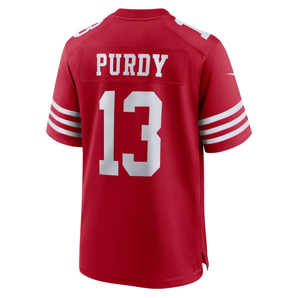 Men's San Francisco 49ers Brock Purdy Nike Scarlet Game Player Jersey - Image 4