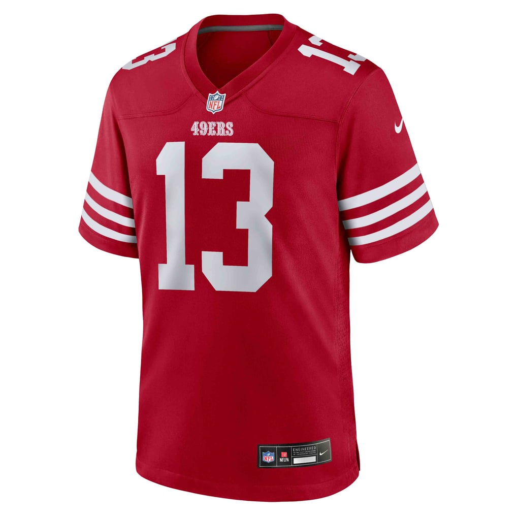 Men's San Francisco 49ers Brock Purdy Nike Scarlet Game Player Jersey - Image 3