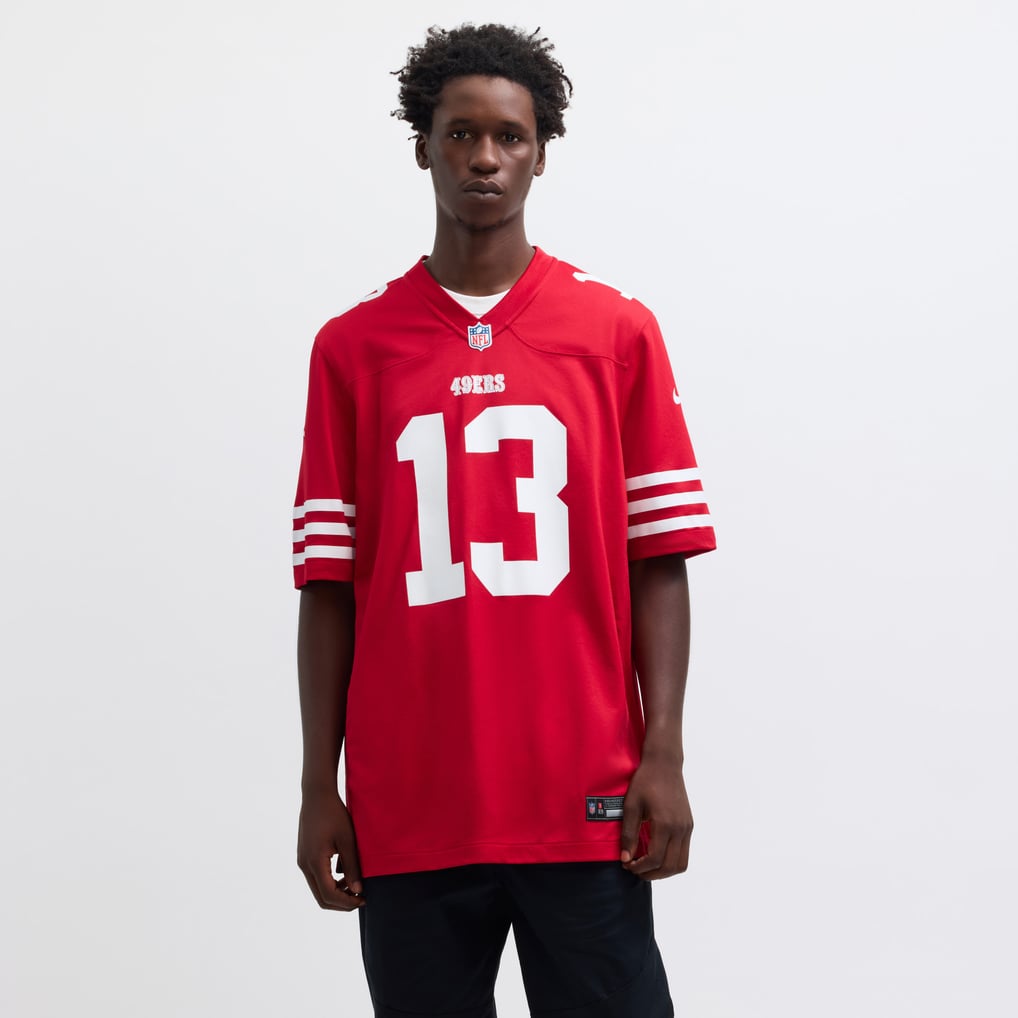 Men's San Francisco 49ers Brock Purdy Nike Scarlet Game Player Jersey - Image 5