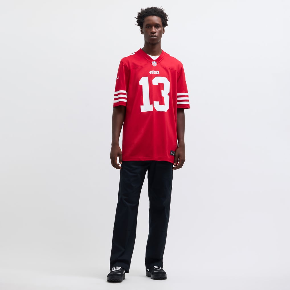 Men's San Francisco 49ers Brock Purdy Nike Scarlet Game Player Jersey - Image 7