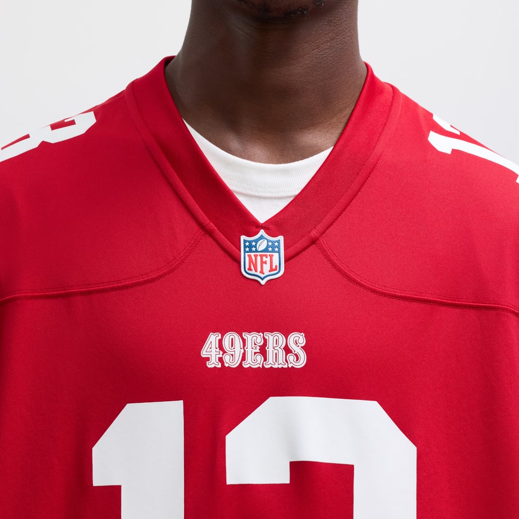 Men's San Francisco 49ers Brock Purdy Nike Scarlet Game Player Jersey - Image 8