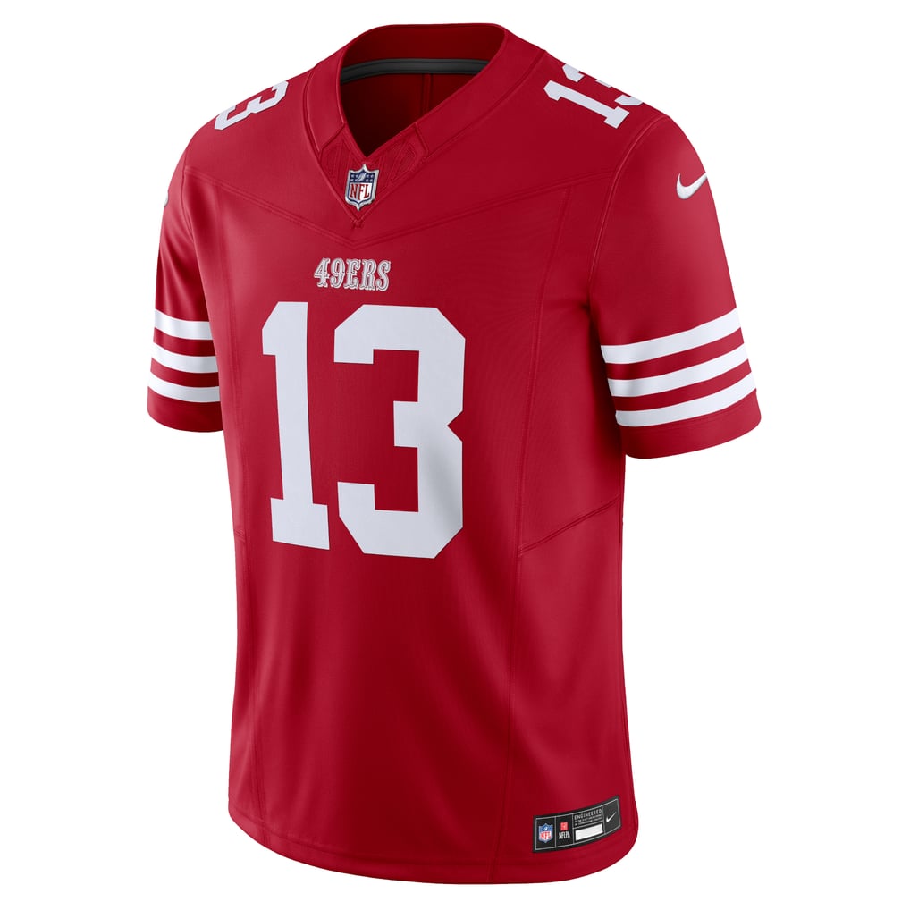 Men's San Francisco 49ers Brock Purdy Nike Scarlet Vapor F.U.S.E. Limited Jersey - Image 3