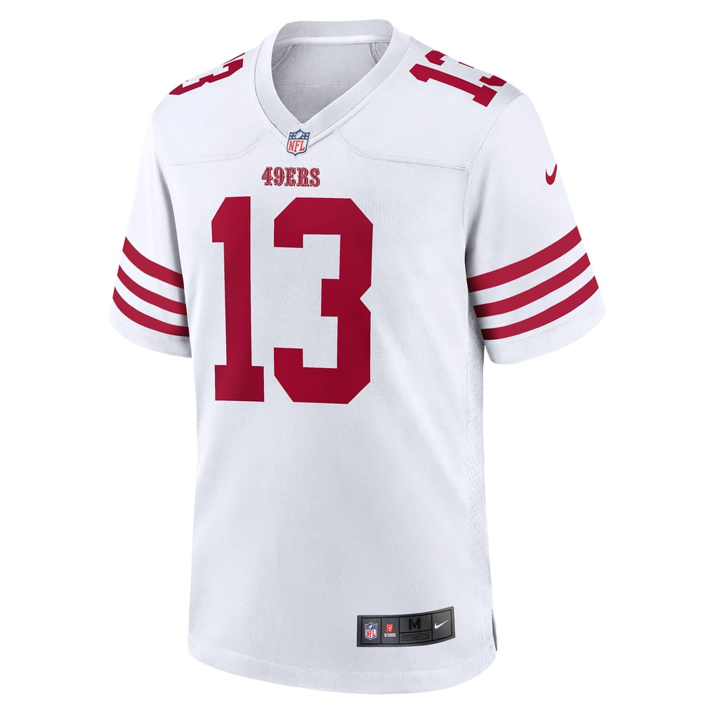 Men's San Francisco 49ers Brock Purdy Nike White Game Player Jersey - Image 3