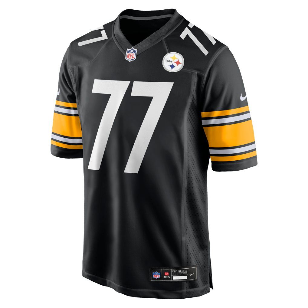 Men's Pittsburgh Steelers Broderick Jones Nike Black  Game Jersey - Image 3