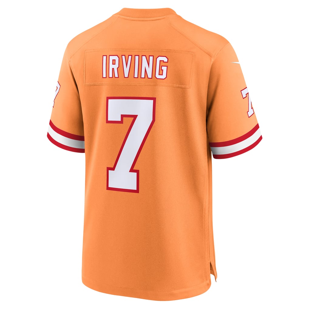 Men's Tampa Bay Buccaneers Bucky Irving Nike  Orange Alternate Game Jersey - Image 4