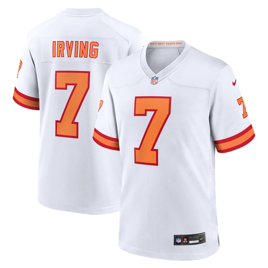 Men's '76 Tampa Bay Buccaneers Bucky Irving Nike White  Game Jersey - Image 1