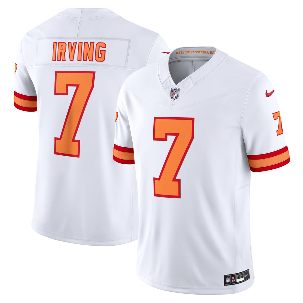 Men's '76 Tampa Bay Buccaneers Bucky Irving Nike White  Vapor F.U.S.E. Player Limited Jersey - Image 2