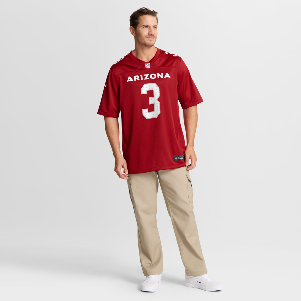 Men's Arizona Cardinals Budda Baker Nike Cardinal Game Player Jersey - Image 8