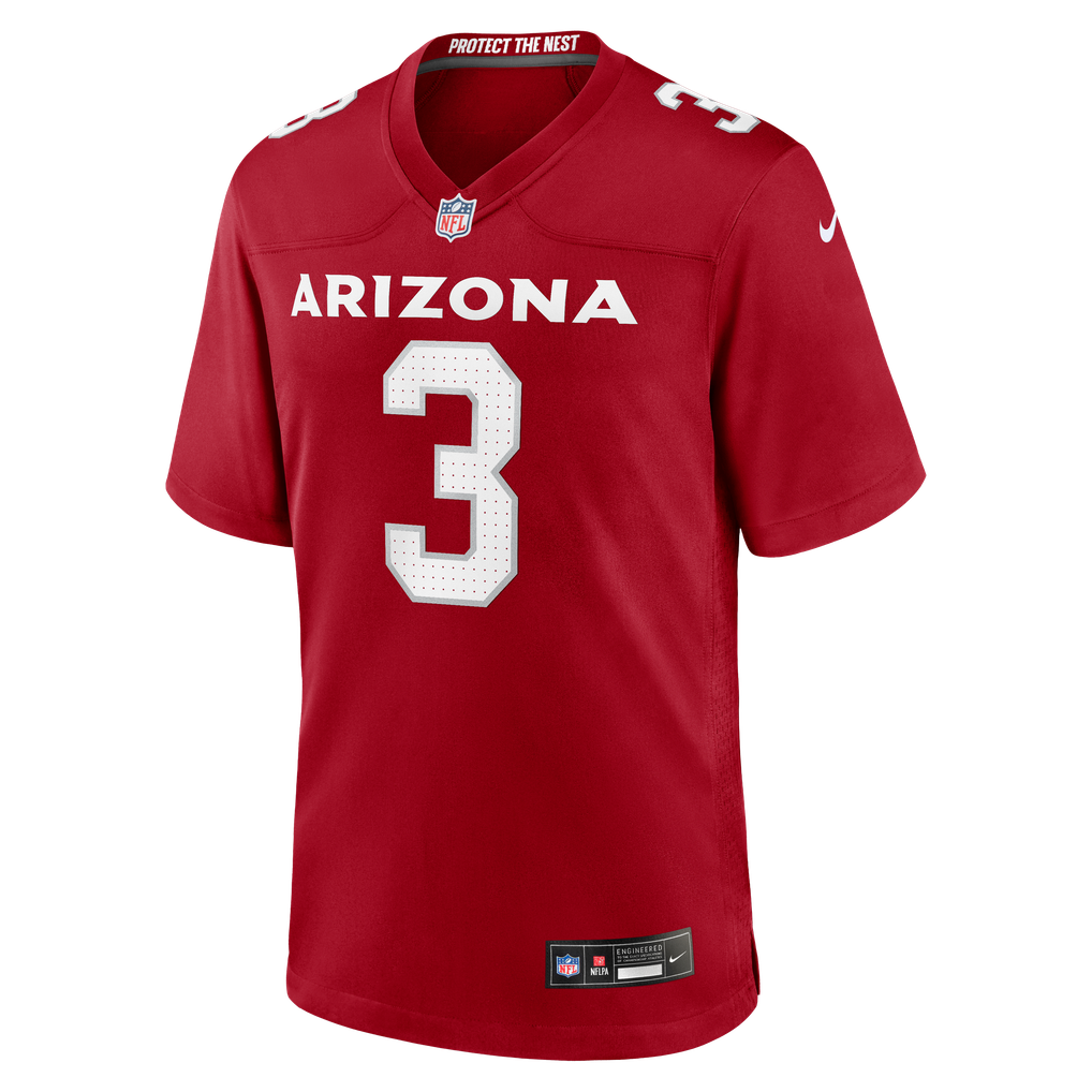Men's Arizona Cardinals Budda Baker Nike Cardinal Game Player Jersey - Image 3