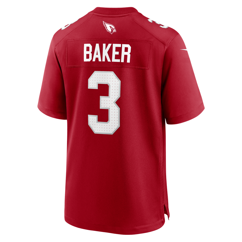 Men's Arizona Cardinals Budda Baker Nike Cardinal Game Player Jersey - Image 4