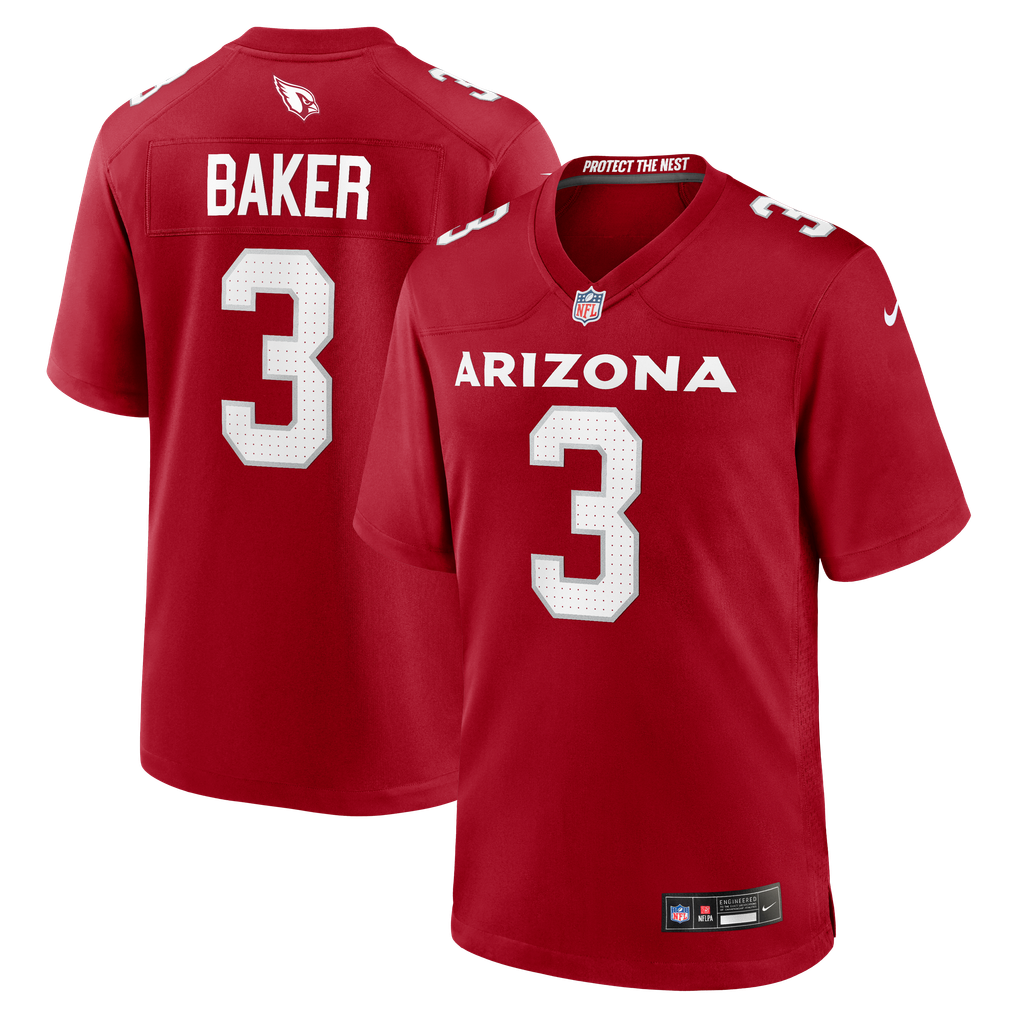 Men's Arizona Cardinals Budda Baker Nike Cardinal Game Player Jersey - Image 1