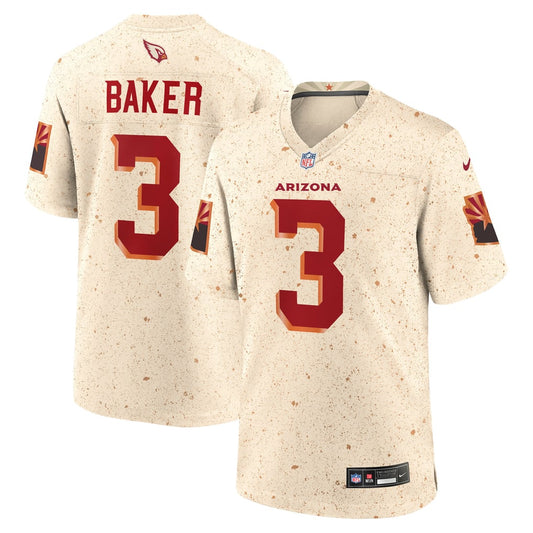 Men's Arizona Cardinals Budda Baker Nike Natural Rivalries Collection Game Jersey - Image 1