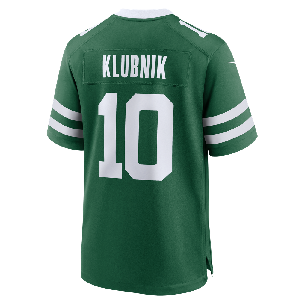 Men's New York Jets Cade Klubnik Nike Legacy Green Team Game Jersey - Image 6