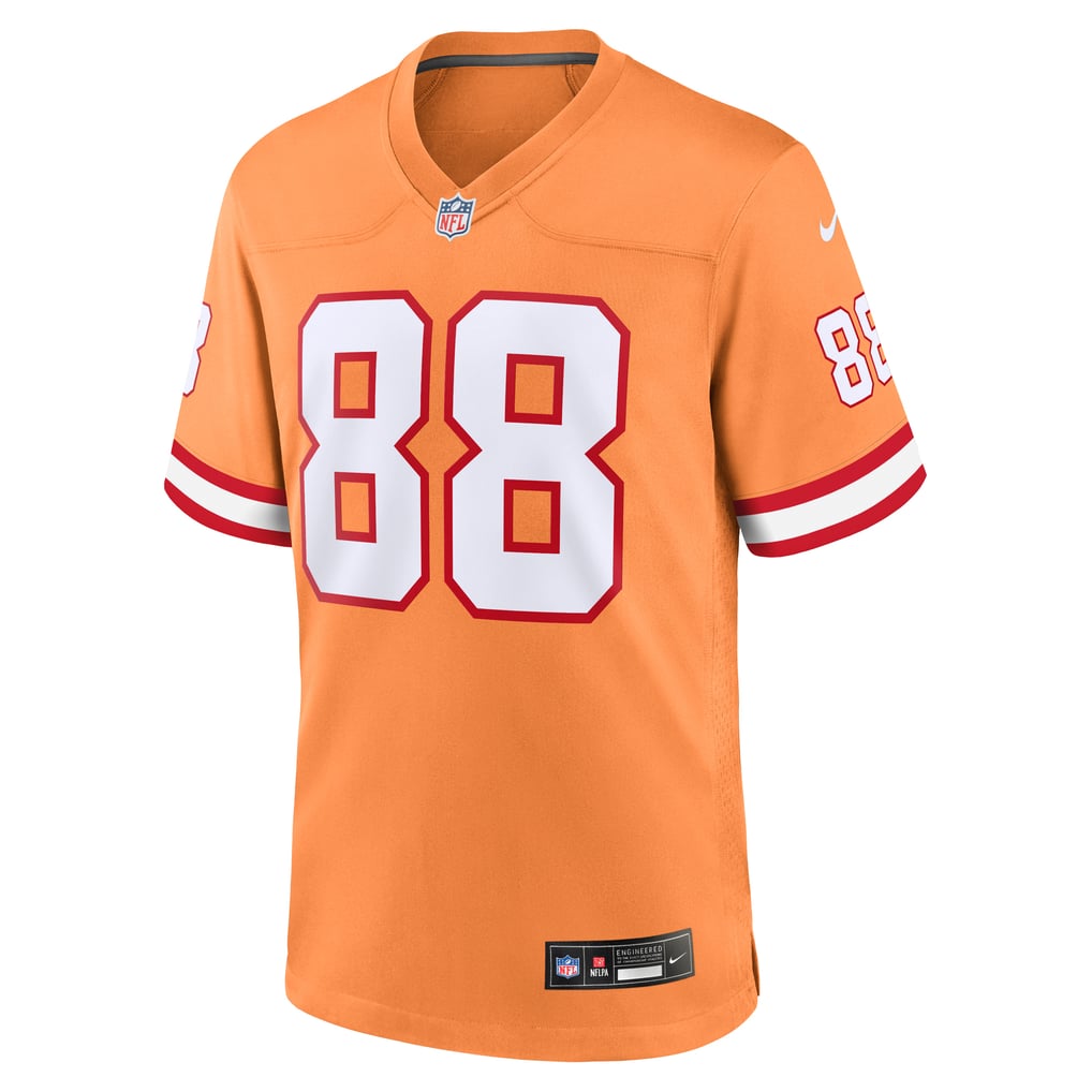 Men's Tampa Bay Buccaneers Cade Otton Nike Orange Alternate Game Jersey - Image 3