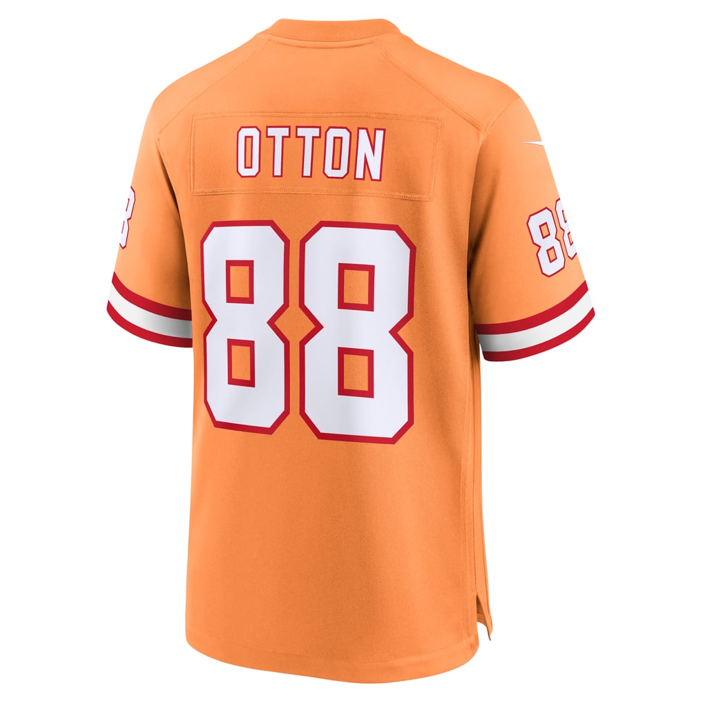 Men's Tampa Bay Buccaneers Cade Otton Nike Orange Alternate Game Jersey - Image 4