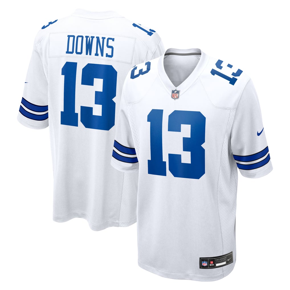 Men's Dallas Cowboys Caleb Downs Nike White Game Jersey - Image 2