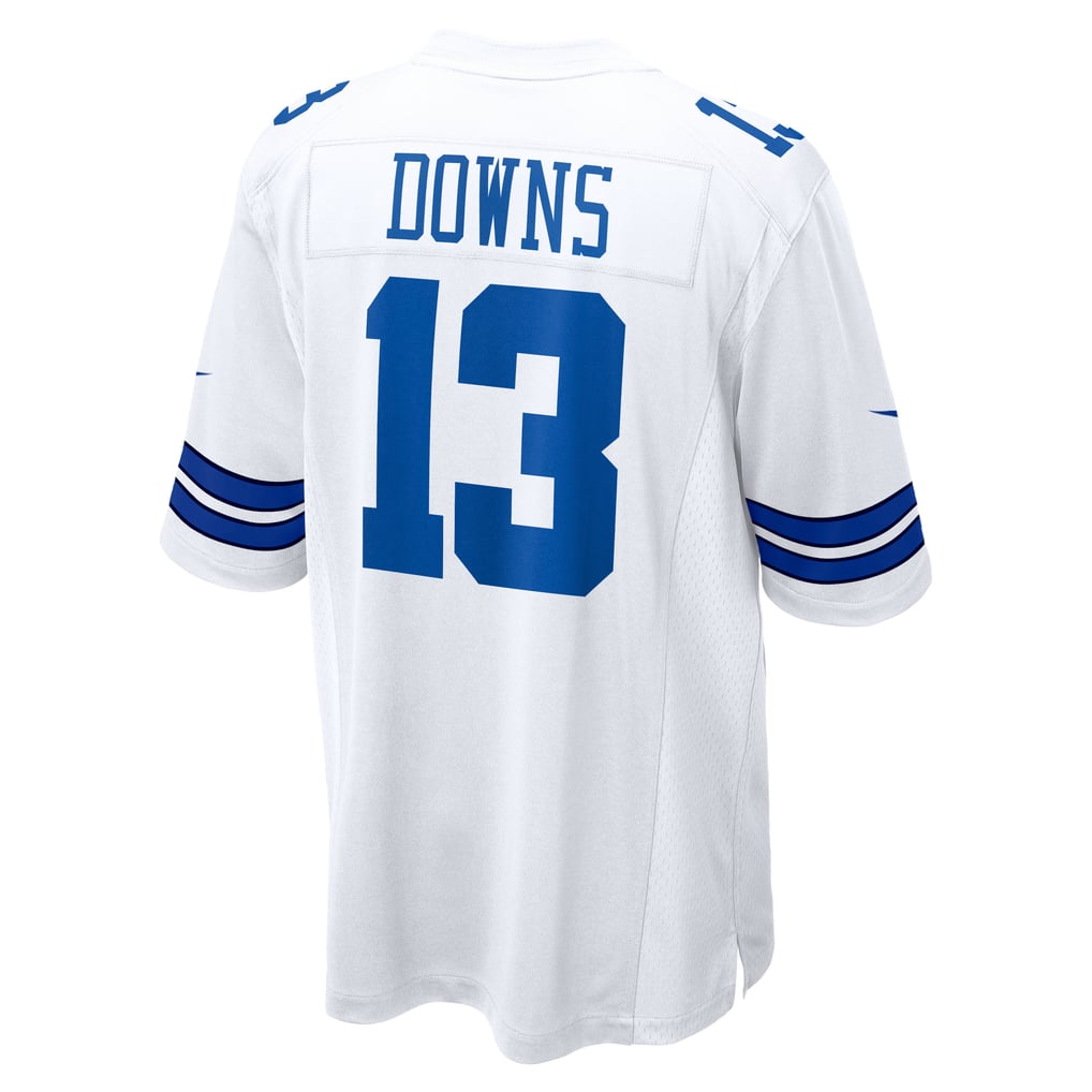 Men's Dallas Cowboys Caleb Downs Nike White Game Jersey - Image 4