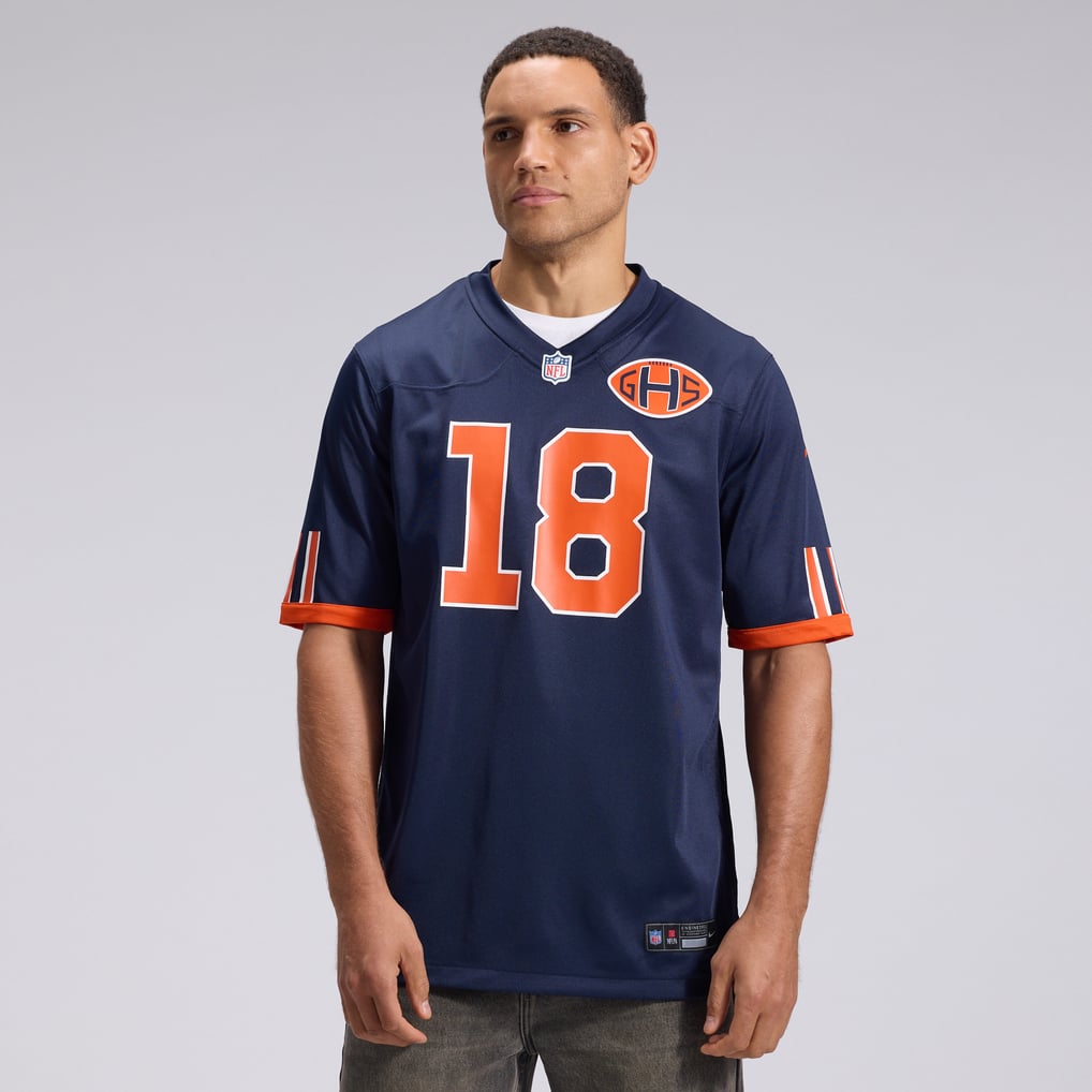 Men's Chicago Bears Caleb Williams Nike Navy 2026 Rivalries Collection Game Jersey - Image 3