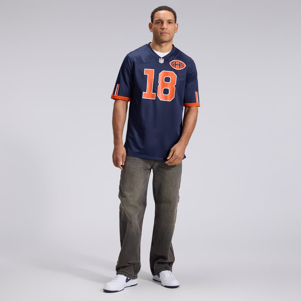 Men's Chicago Bears Caleb Williams Nike Navy 2026 Rivalries Collection Game Jersey - Image 5