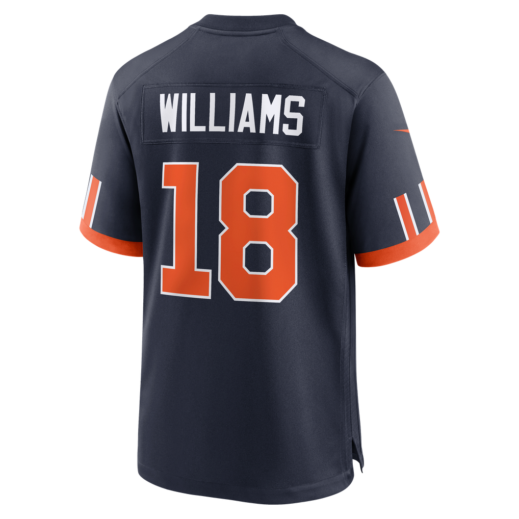 Men's Chicago Bears Caleb Williams Nike Navy 2026 Rivalries Collection Game Jersey - Image 8