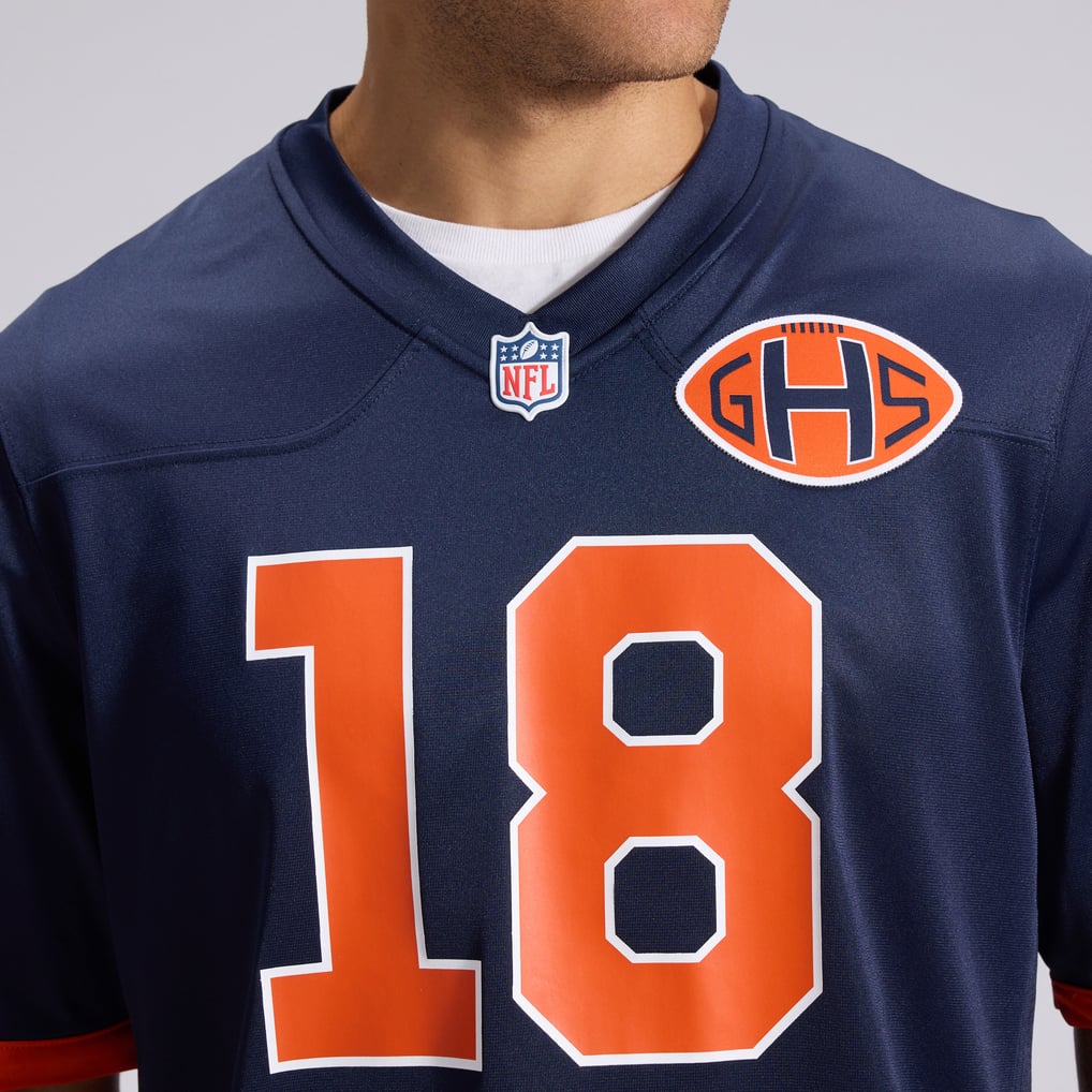 Men's Chicago Bears Caleb Williams Nike Navy 2026 Rivalries Collection Game Jersey - Image 9