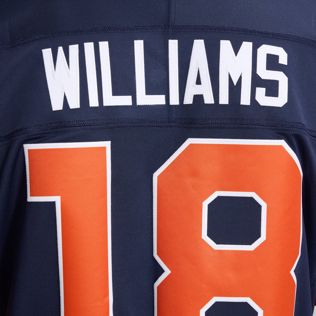 Men's Chicago Bears Caleb Williams Nike Navy 2026 Rivalries Collection Stitched Limited Jersey - Image 12
