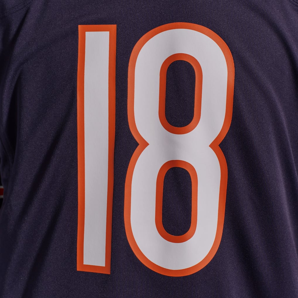 Men's Chicago Bears Caleb Williams Nike Navy Player Game Jersey - Image 12