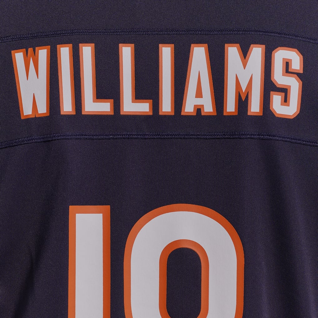 Men's Chicago Bears Caleb Williams Nike Navy Player Game Jersey - Image 13
