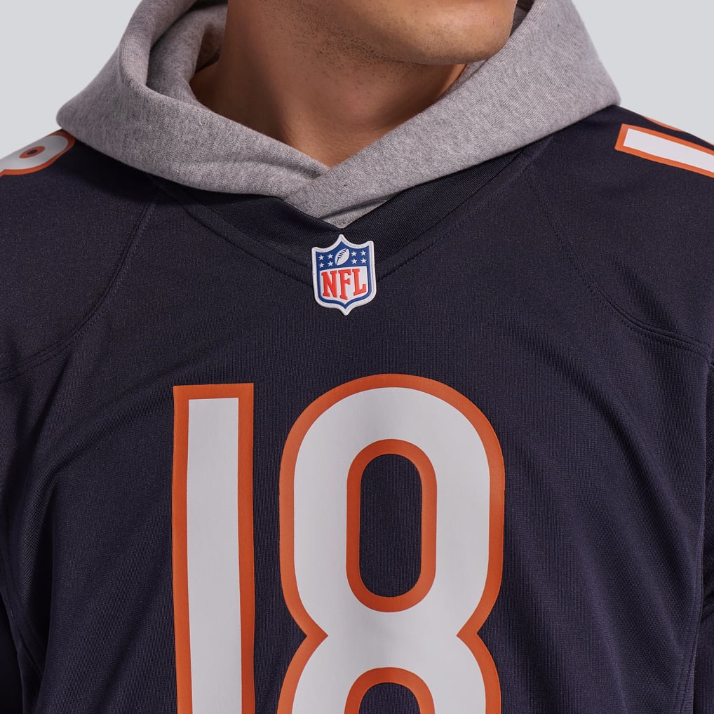 Men's Chicago Bears Caleb Williams Nike Navy Player Game Jersey - Image 9