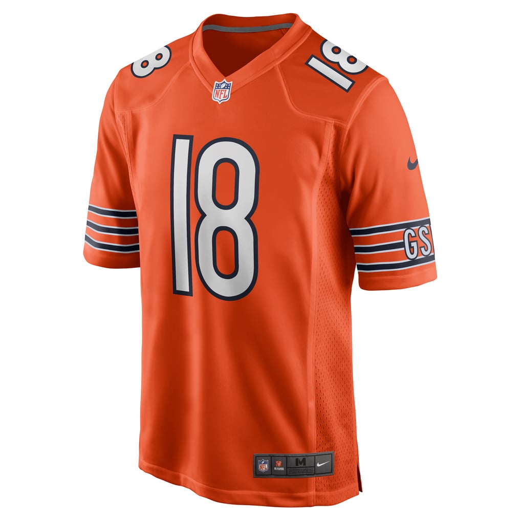 Men's Chicago Bears Caleb Williams Nike Orange Alternate Player Game Jersey - Image 3