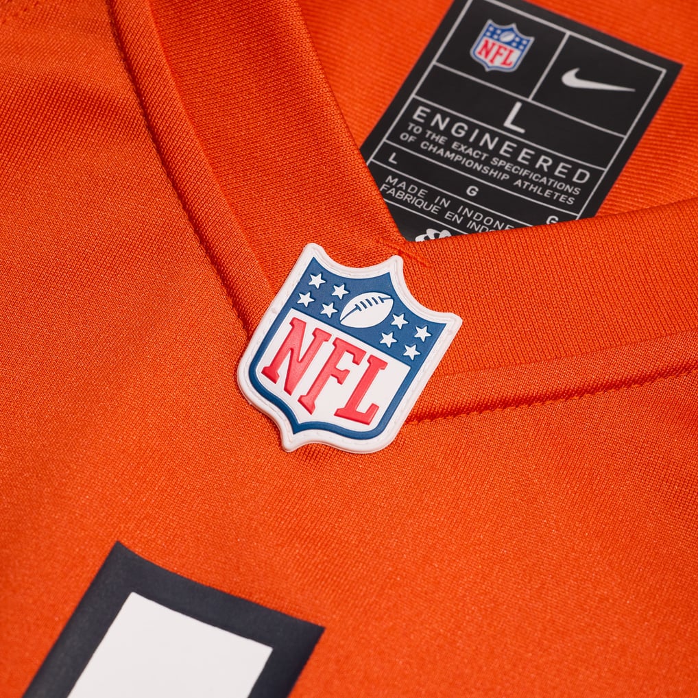Men's Chicago Bears Caleb Williams Nike Orange Alternate Player Game Jersey - Image 5