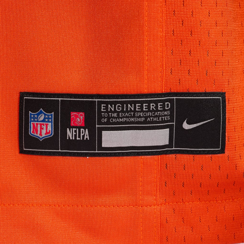 Men's Chicago Bears Caleb Williams Nike Orange Alternate Player Game Jersey - Image 7